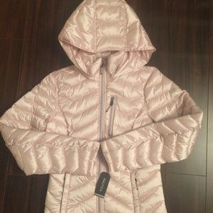 NWT Nautica Quilted Puffer Pink Blush XS